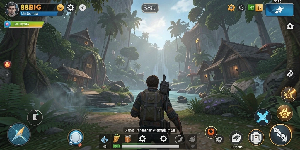 Tampilan gameplay menakjubkan dari 88BIG dalam dunia simulasi.