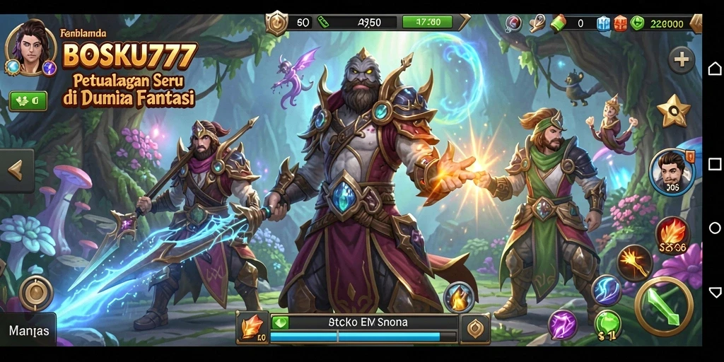 Tampilan gameplay seru dari BOSKU777 yang menawarkan petualangan mendebarkan.