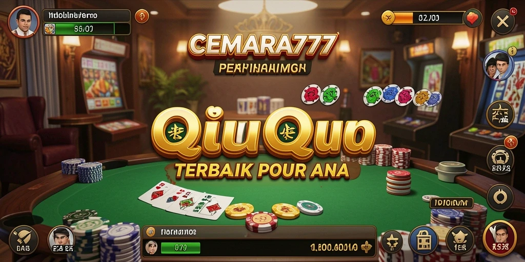 Tangkapan layar gameplay QiuQiu yang seru di CEMARA777.