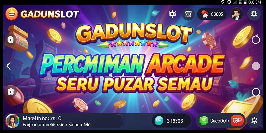 Tampilan gameplay menarik dari GADUNSLOT yang memukau.