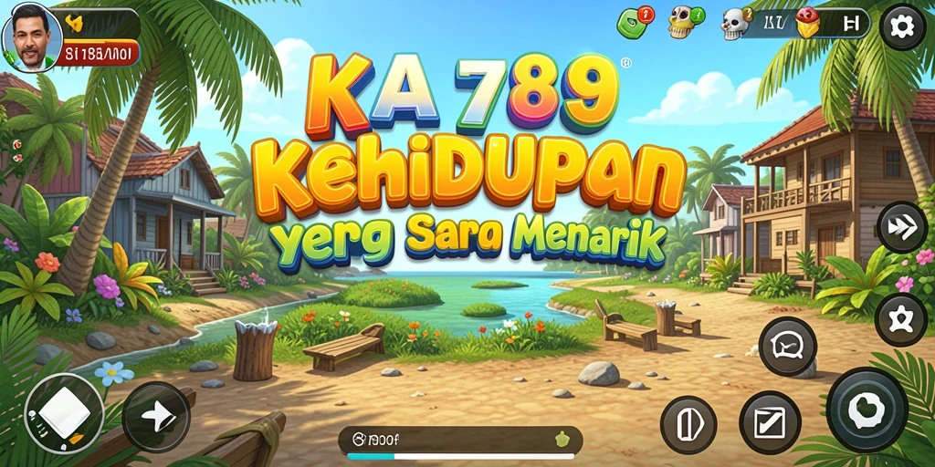 Tangkapan layar dari gameplay KA789 yang menampilkan interaksi karakter.