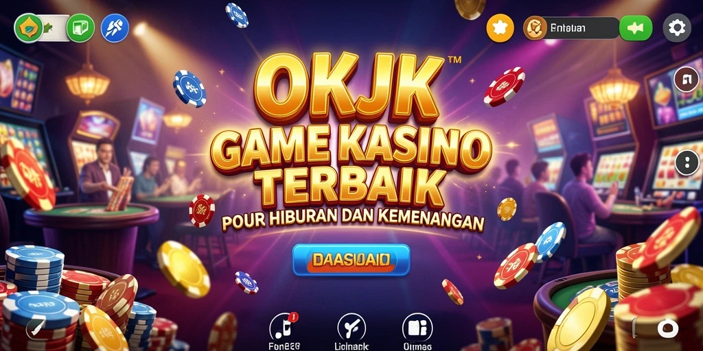 Gameplay seru dan menegangkan dari OKJK yang menawarkan pengalaman Kasino yang nyata.