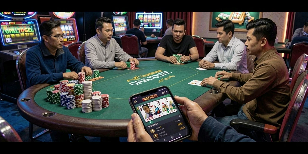 Tampilan gameplay menarik dari OPALTOGEL yang memukau.