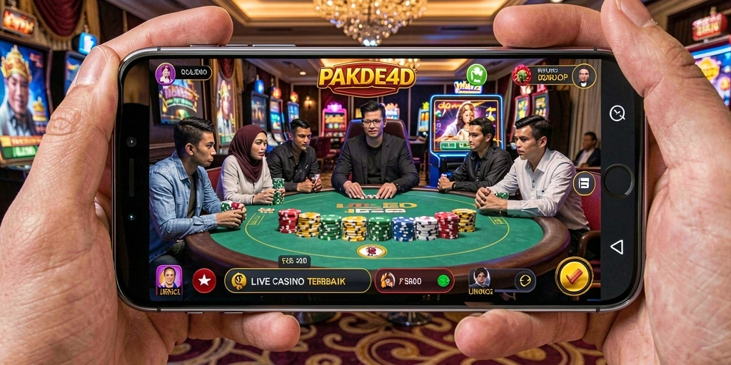 Tampilan gameplay PAKDE4D yang menegangkan dan interaktif.