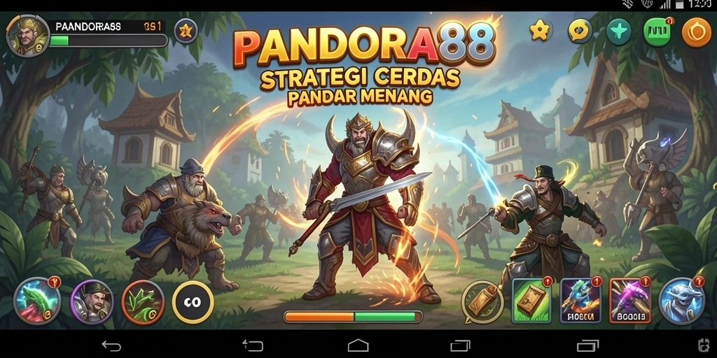 Tampilan gameplay PANDORA88 yang menakjubkan dengan strategi mendalam.
