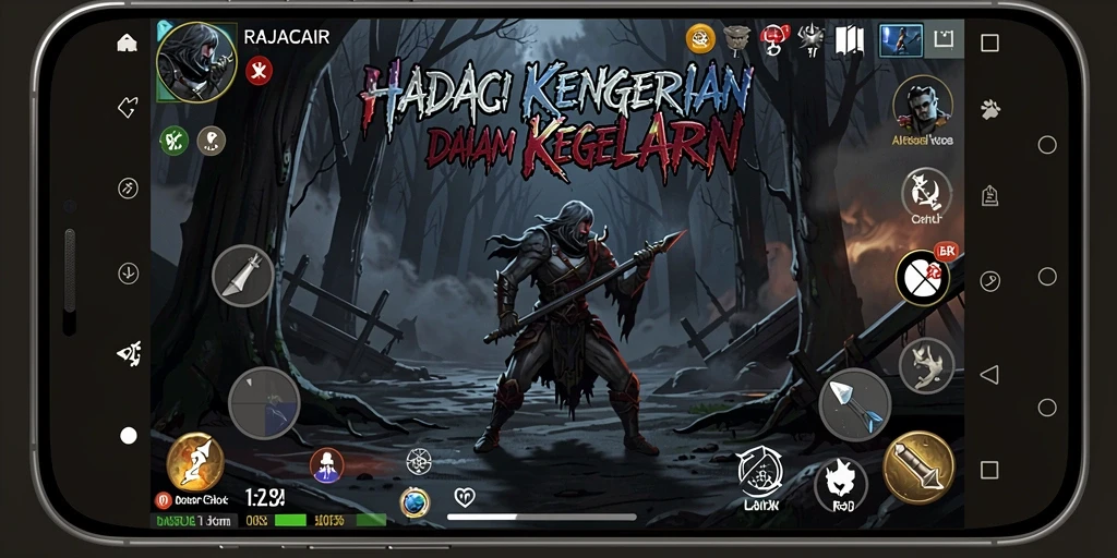 Tampilkan gameplay menegangkan dari RAJACAIR yang penuh kengerian.