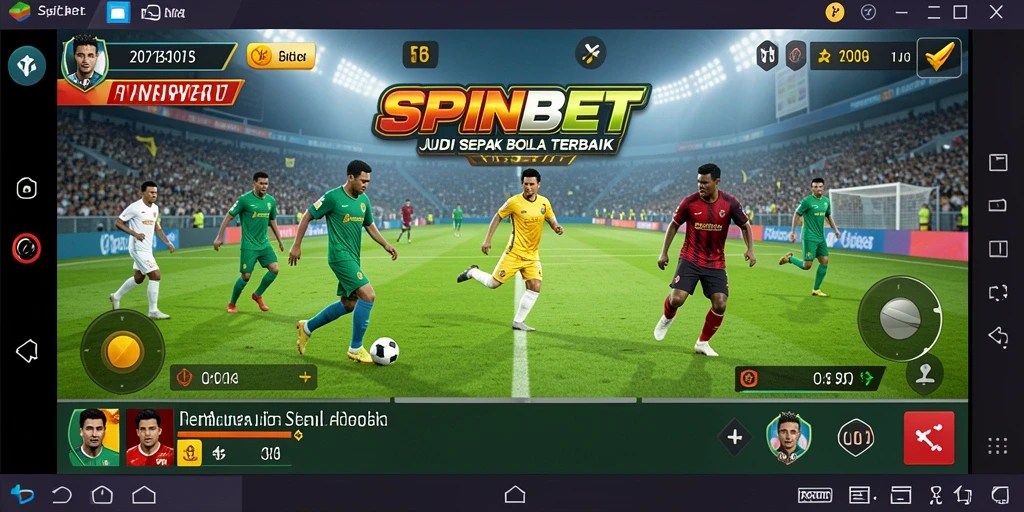 Tampilan gameplay SPINBET yang menegangkan dan interaktif.