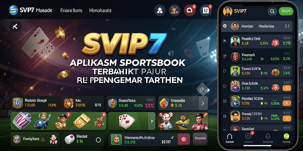 Screenshot gameplay SVIP7 menampilkan taruhan olahraga yang seru.