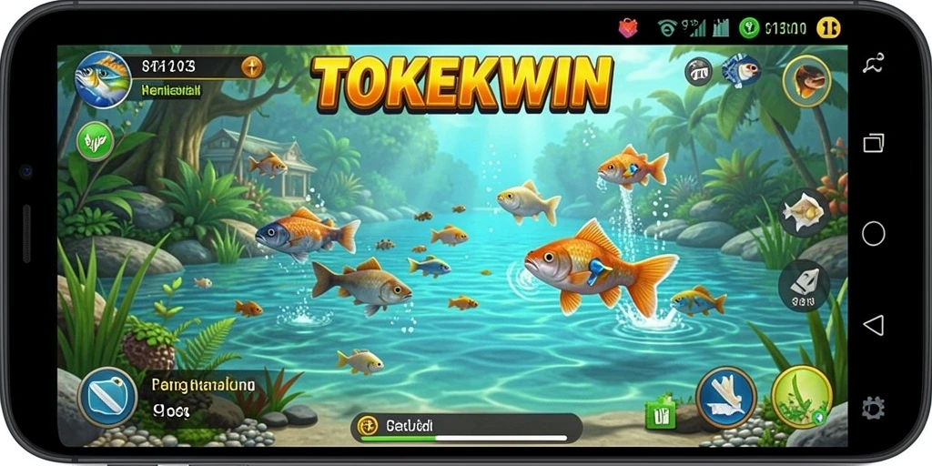 Tangkapan ikan besar di TOKEKWIN yang mendebarkan.