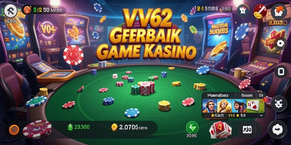 Screenshot gameplay <strong>VV62</strong> yang menampilkan keseruan dalam permainan Kasino.
