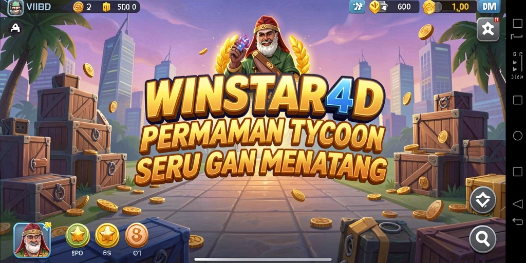 Tampilan gameplay menarik dari WINSTAR4D yang penuh tantangan.
