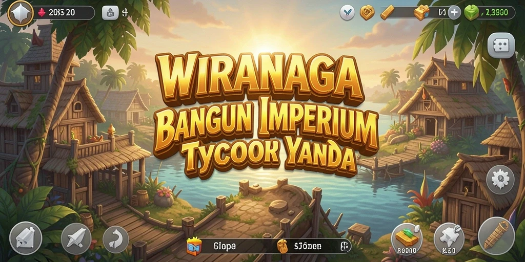 Tampilan gameplay WIRANAGA yang menarik dan penuh strategi.